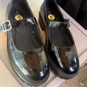 Sincerely Jules Black Patent Heels